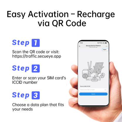 4G LTE SIM Card - Data Only - Prepaid No Contract USA Nationwide Coverage for Security Cameras, Mobile Hotspots, Routers, Unlocked IoT Devices