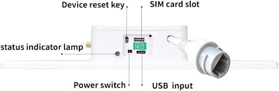 Enrutador módem solar 4G LTE de 2,4 GHz, punto de acceso WiFi, ranura para tarjeta SIM y VSIM, batería integrada de 26 000 mAh, resistente al agua IP66, para exteriores, ideal para cámaras de seguridad y senderos. 