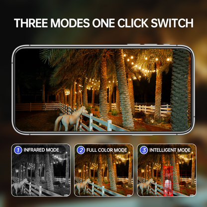 Secueye 4MP Cellular Camera 3G/4G vSIM Pan/Tilt/Zoom Automatic Tracking Color Night Vision Human Detection IP65 Waterproof TF Card Recording