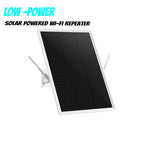 Secueye Outdoor Solar Repeater Wi-Fi Range Extender-2.4GHz Outdoor Wireless Internet Signal Booster With Solar Power 25000mAh Strong Battery Full WiFi Covered For Home