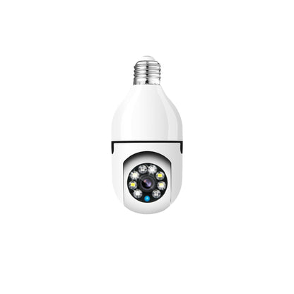 Dual Band Wi-Fi 2.4GHZ&5.8GHZ Bulb E26/E27 Series HD Security Camera, With AI Human Detection, Two-way Audio, Cloud Storage, Alert Area Detection, 355° Vision, Color Night Vision Smart Network Camera