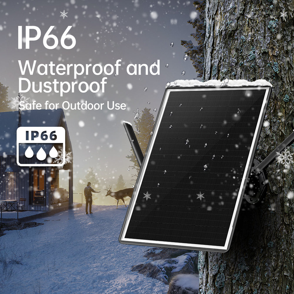 Secueye Solar Panel Powered 4G LTE WiFi Router With SIM Card Slot 4G LTE Modem Router WiFi Hotspot For Outdoor Security Camera Phone PC