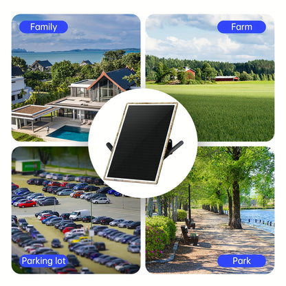 Repetidor solar exterior Secueye, extensor de rango Wi-Fi de 2,4 GHz, amplificador de señal de internet inalámbrico para exteriores con energía solar, batería potente de 25 000 mAh y cobertura Wi-Fi completa para el hogar.